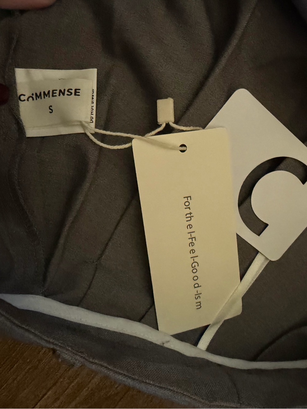 New Commense Gray Pleated Maxi Skirt - Picture 6 of 7